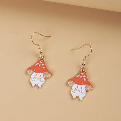 1 Pair Cute Kitten Drop Hook Earrings
