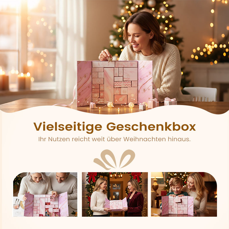 💝Das beste Geschenk💝24 Tage voller Überraschungen – Adventskalender aus rosa Marmor 2025