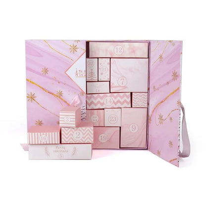 🎅Christmas Sale 50% OFF!!🎄30K+ SOLD! 🎁24 Days of Surprises — Pink Marble Advent Calendar 2025💕