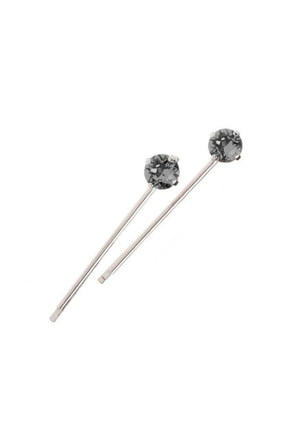 Little Gem Crystal Bobby Pin Pair
