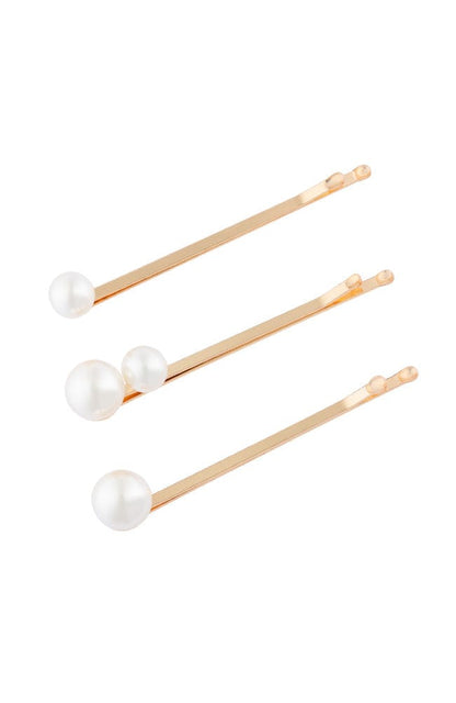 Bold Pearl Bobby Pin 3-Pack