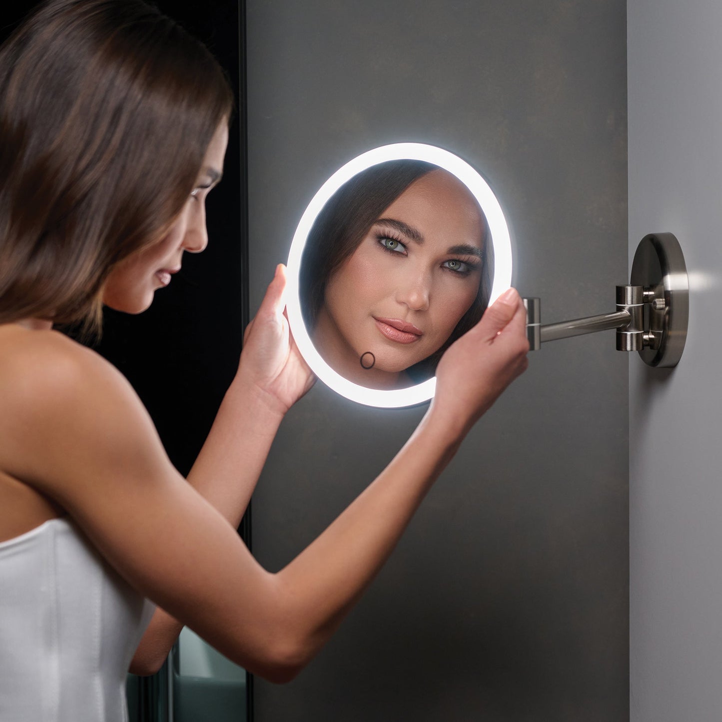 Rechargeable Wall Mirror